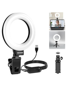 Luz de Anillo LED NEEWER BR60 para Videoconferencias 10W