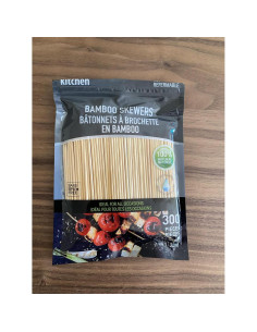 Pinchos de Bambú Genérico 10 cm - 300 Unidades Ecológicos 2