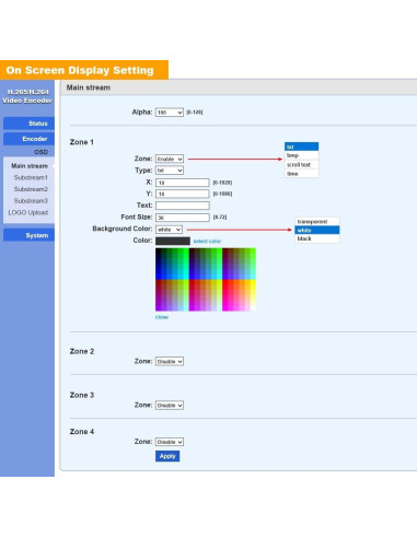 Codificador de Video URay UHE265-1L-4K HDMI 1080P