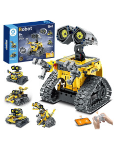 Kit de Robot Sillbird 5 en 1 para Niños 8+ con Control Remoto