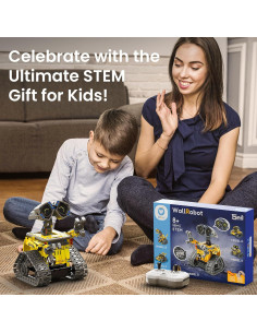 Kit de Robot Sillbird 5 en 1 para Niños 8+ con Control Remoto 2