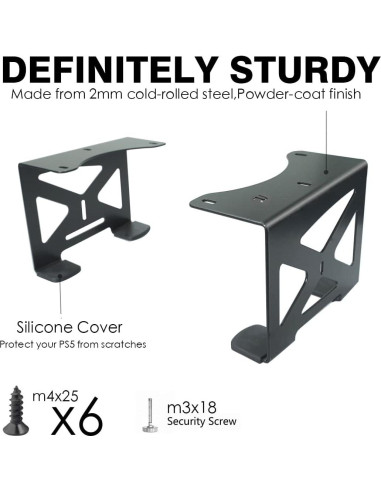 Soporte Bajo Escritorio Monzlteck para PS5/PS5 Slim/Pro