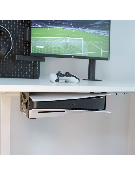 Soporte Bajo Escritorio Monzlteck para PS5/PS5 Slim/Pro