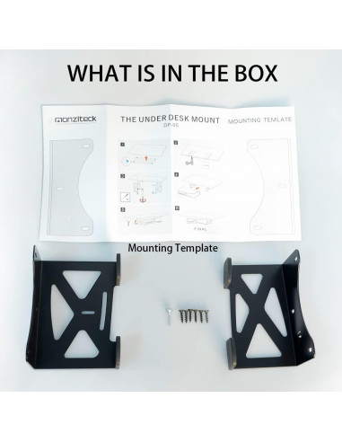 Soporte Bajo Escritorio Monzlteck para PS5/PS5 Slim/Pro