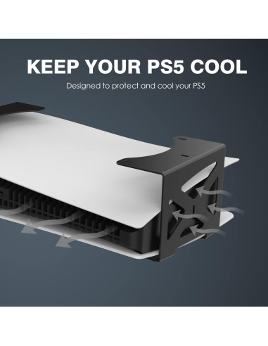Soporte Bajo Escritorio Monzlteck para PS5/PS5 Slim/Pro