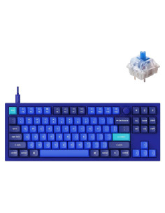 Teclado Mecánico Keychron Q3 TKL Programable Gateron Azul