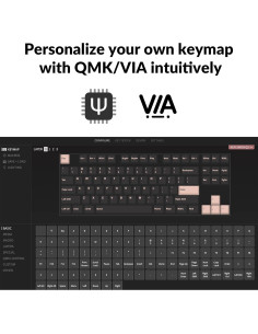 Teclado Mecánico Keychron Q3 TKL Barebone Personalizable 2