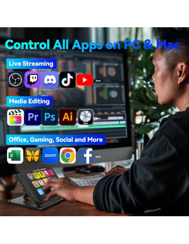 Dock de Transmisión HALCONTORNO para Steamdeck y PC
