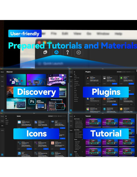 Dock de Transmisión HALCONTORNO para Steamdeck y PC