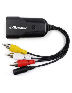 Adaptador HDMI a AV HDSunWSTD 1080P RCA NTSC PAL