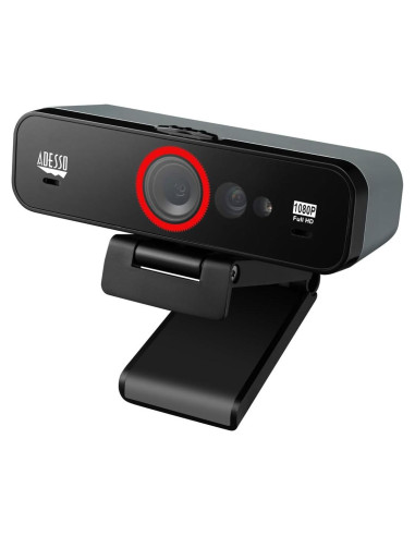 Webcam Adesso CyberTrack F1 HD 1080P USB con Micrófono