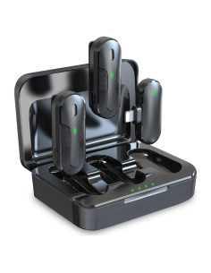 Micrófono Lavalier Inalámbrico LORESO para iPhone y iPad