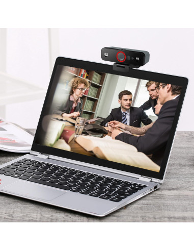 Webcam Adesso CyberTrack F1 HD 1080P USB con Micrófono