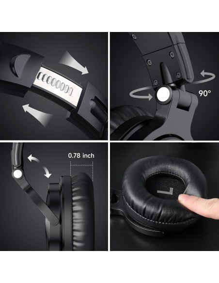 Auriculares Bluetooth OneOdio Studio Wireless Pro C 110h