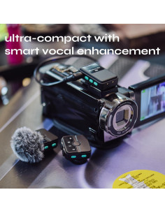 Micrófono mini inalámbrico CreatorMic para iPhone/Android 2