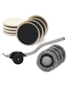 Kit de Deslizadores y Elevador de Muebles JHCHU 1+8 Piezas