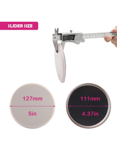 Kit de Deslizadores y Elevador de Muebles JHCHU 1+8 Piezas 2