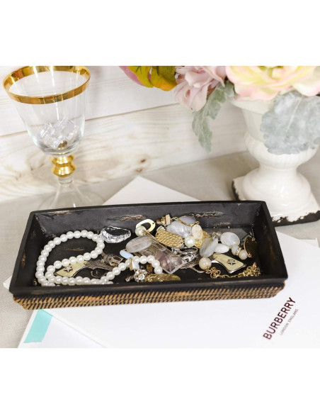 Bandeja Decorativa Oeste Ebros Gift Doble Revólver 24,77 cm Bandeja Decorativa Oeste Ebros Gift Doble Revólver 24,77 cm