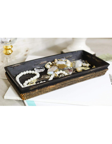 Bandeja Decorativa Oeste Ebros Gift Doble Revólver 24,77 cm