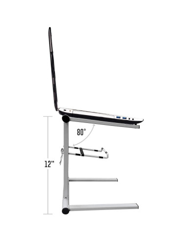 Soporte Plegable para Laptop AxcessAbles DJLTS01 Blanco