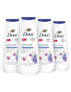 Dove Gel de Ducha Antiestrés 4x500ml Manzanilla y Avena