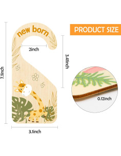 Divisores de Armario para Bebés R CABALLO 8Pcs Animales 2