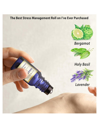 Roll On Aceite Esencial Calmante Lavanda 10ml Nuevo Miuz