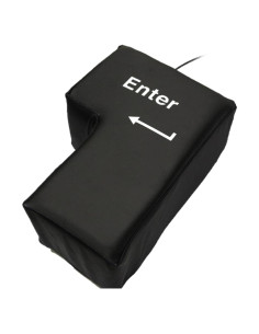 Almohada Tecla Enter Grande QIXIAMO USB 15x21x10cm