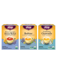 Té de Relajación Yogi Tea - Paquete de Variedad 48 Bolsitas