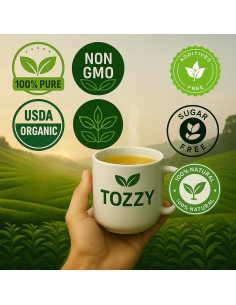 Té de Ashwagandha Orgánico Tozzy - 100 Bolsitas Pirámide 2