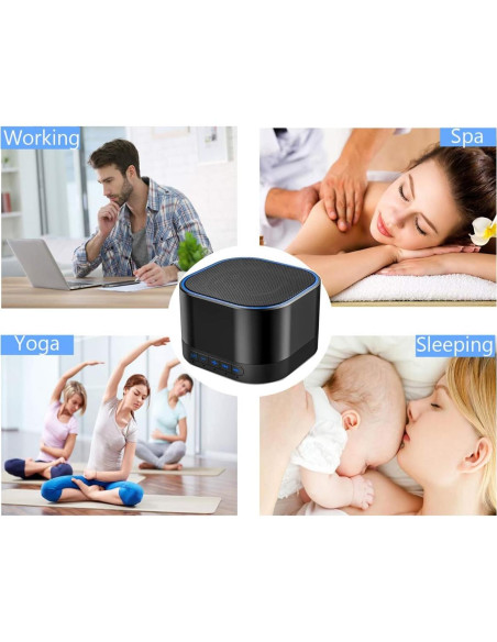 Máquina de Ruido Blanco Magicteam SN-A1 20 Sonidos Naturales