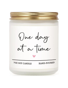 Vela Aromática de Lavanda Shqiueos 7oz - Regalo Inspiracional