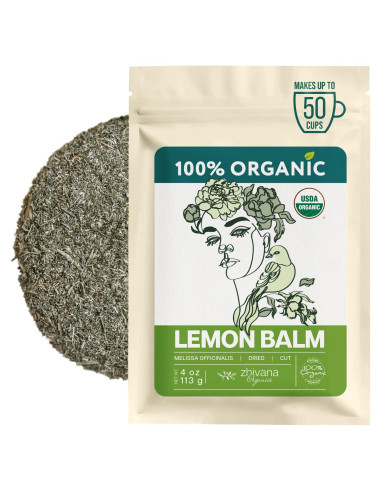 Té de Toronjil Orgánico Zhivana 113g - Antiestrés y Digestión