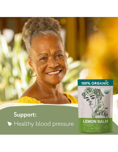 Té de Toronjil Orgánico Zhivana 113g - Antiestrés y Digestión