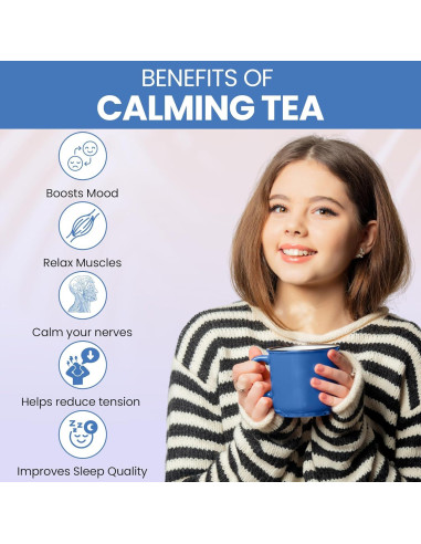 Té de Hoja Suelta Kintra Foods Calmante 60g Manzanilla Lavanda