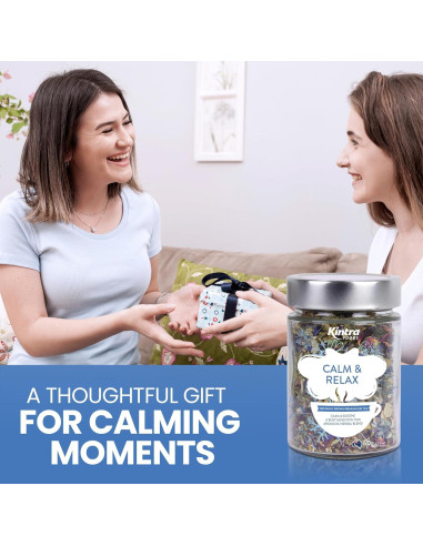 Té de Hoja Suelta Kintra Foods Calmante 60g Manzanilla Lavanda