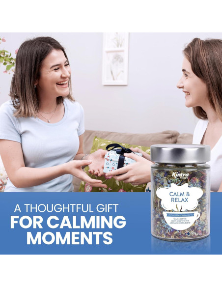 Té de Hoja Suelta Kintra Foods Calmante 60g Manzanilla Lavanda