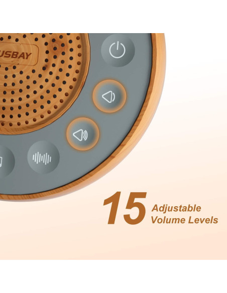 Máquina de Ruido Blanco Housbay WS50S 31 Sonidos Relajantes