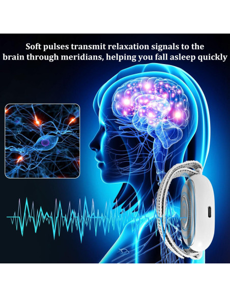 Generador de Pulso Portátil YAMEOME para Sueño y Ansiedad