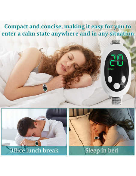 Generador de Pulso Portátil YAMEOME para Sueño y Ansiedad