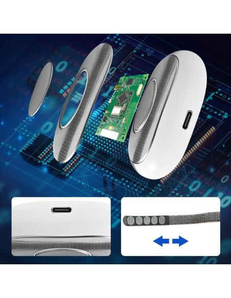 Generador de Pulso Portátil YAMEOME para Sueño y Ansiedad