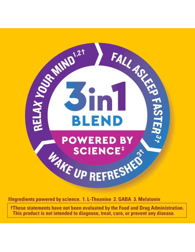 Nature Made Wellblends Suplemento para Dormir 40 Tabletas