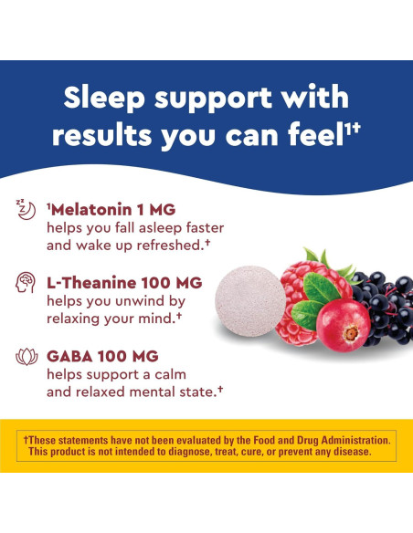 Nature Made Wellblends Suplemento para Dormir 40 Tabletas