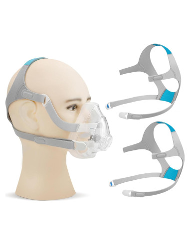 2 Arnés Suave Iduola para Máscara F20 con Clips Magnéticos