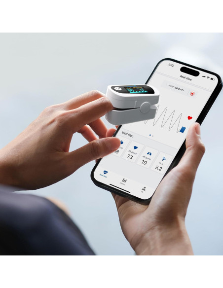 Oxímetro de Pulso Innovo iP900BP-B Bluetooth SpO2