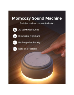 Máquina de Sonido Momcozy Luz Cálida 20 Sonidos Relajantes 2