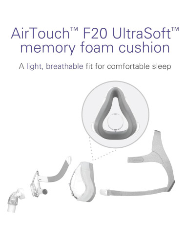 Cojín ResMed AirTouch F20 Grande Espuma Viscoelástica
