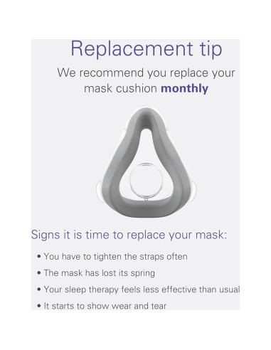 Cojín ResMed AirTouch F20 Grande Espuma Viscoelástica