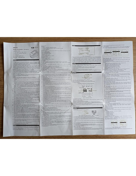 Monitor de Oxígeno EMAY Bluetooth con App y Memoria 72h