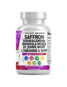 Suplemento de Azafrán Clean Nutraceuticals 60 cápsulas